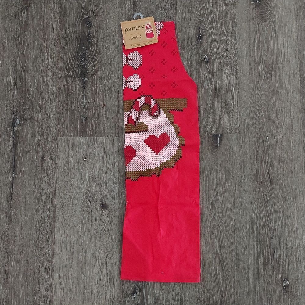 Pantry Christmas Apron New